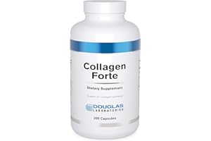 Douglas Laboratories Collagen Forte Capsules | Vitamin C, L-Lysine, and L-Proline to Support Healthy Collagen Synthesis | 300 Capsules