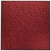 American Crafts Glitter Cardstock, 12 by 12-Inch, Rouge (15 sheets per pack)