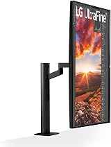 LG 32UN880-B 32" Ultrafine Ergo UHD 4K IPS USB-C HDR 10 Monitor Black view 3