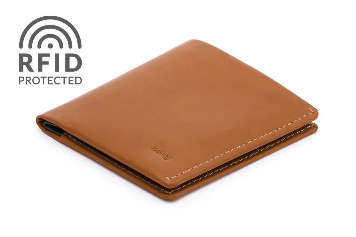 Cartera de piel Bellroy para hombre Note Sleeve Caramel RFID nuevo modelo