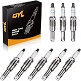QYL Set of 8 Platinum Spark Plug Replacement# SP546 SP515