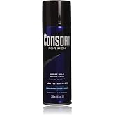 Amazon.com : Consort Hair Spray for Men, Extra Hold, Unscented, Non ...