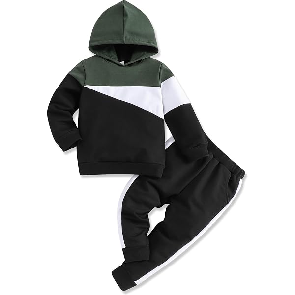Ensemble Sweatshirt Pantalon Fnaobai Garçon - Manches Longues - Automne/Hiver