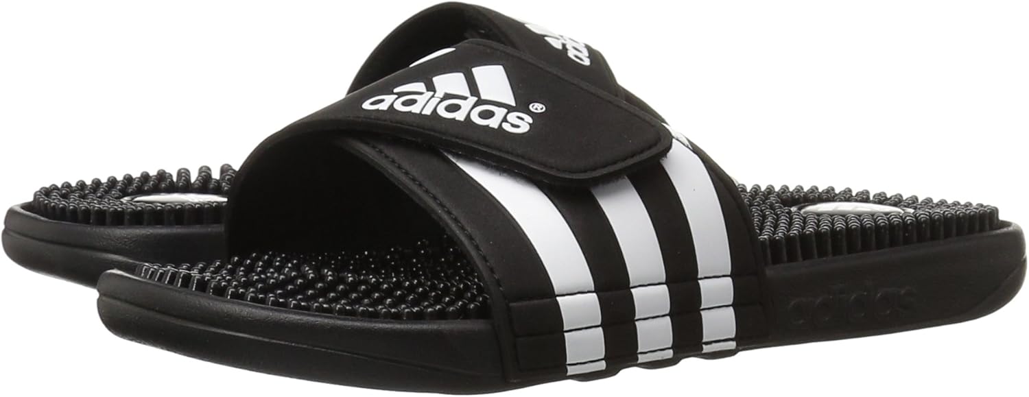  | adidas Men's Adissage Sandal Run White/Graphite/Run White | Sandals