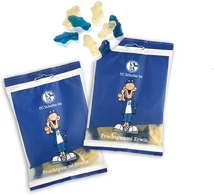 Fc Schalke 04 Rubber Bears Erwin Fruit Rubber Gummy Bears 125 G S04 Plus Bookmark I Love Gelsenkirchen Amazon De Sport Freizeit