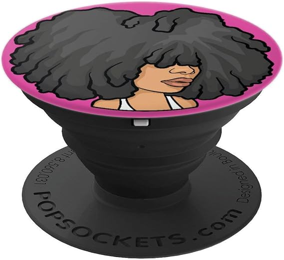 Amazon Com Afro Queen Black Woman Natural Hair Caricature V 2