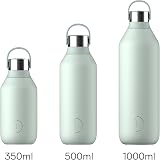 Chillys Series 2 Bottle 1000ml Stainless Steel Lichen Green Thermal view 3
