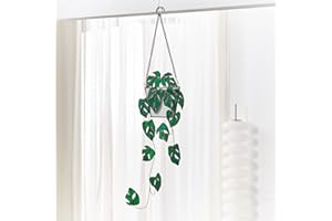 Monstera Hanging Plant Home Fake Monstera Decor Stained Glass Window Hanging Art suncatcher AITONGXIAO House Fake Plant