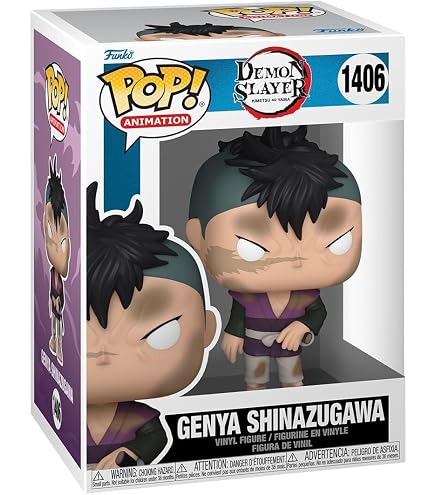 Ciondolo Giocattolo Genya Shinazugawa – Demon Slayer Kimetsu No Yaiba, Minifigure Bandai