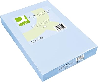 Q-Connect Blue A4 Copier Paper 80gsm Ream Pack of 500