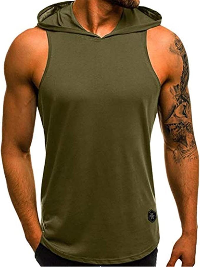 KODOO Camiseta de Tirantes Deportiva Hombre Tirantes Culturismo ...