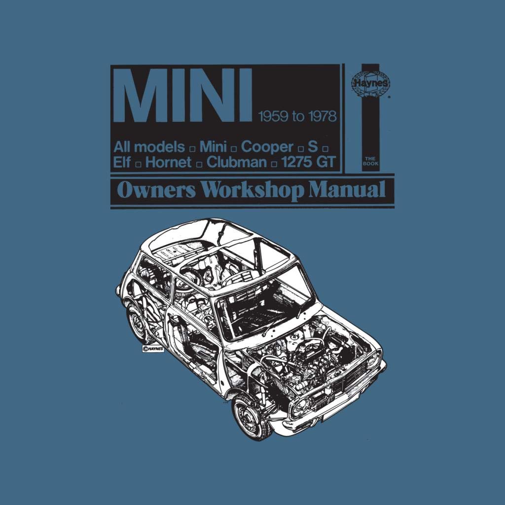 POD66 Haynes Workshop Manual Mini 1959 Black Women's Sweatshirt at Amazon  Women's Clothing store: