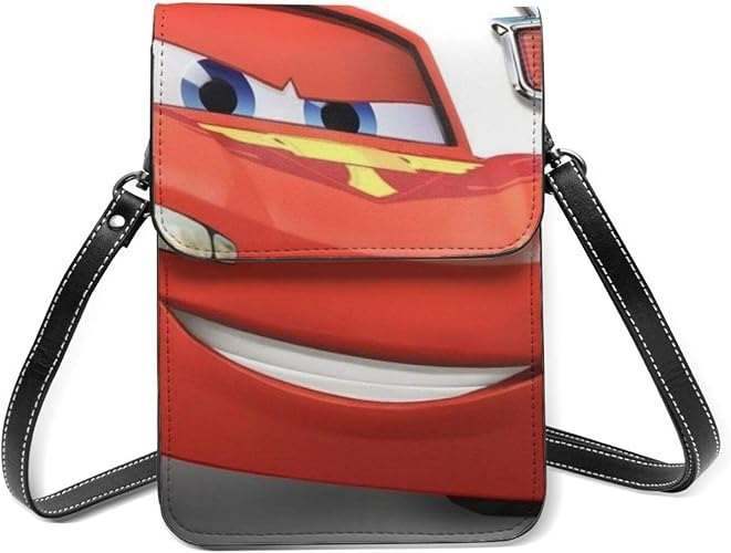 Amazon ディズニー カーズ スマホポーチ ショルダーバッグ ミニポーチ ケース 斜めがけ 2way ストラップ付き お財布ポシェット ガジェットケース レディース 大容量 ポーチ