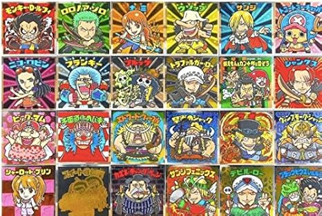 Amazon シール ワンピースマン2 第2弾 新世界編 全24種 コンプ ワンピース ビックリマン ワンピースマンチョコ2 ワンピースマンチョコ 2 通販