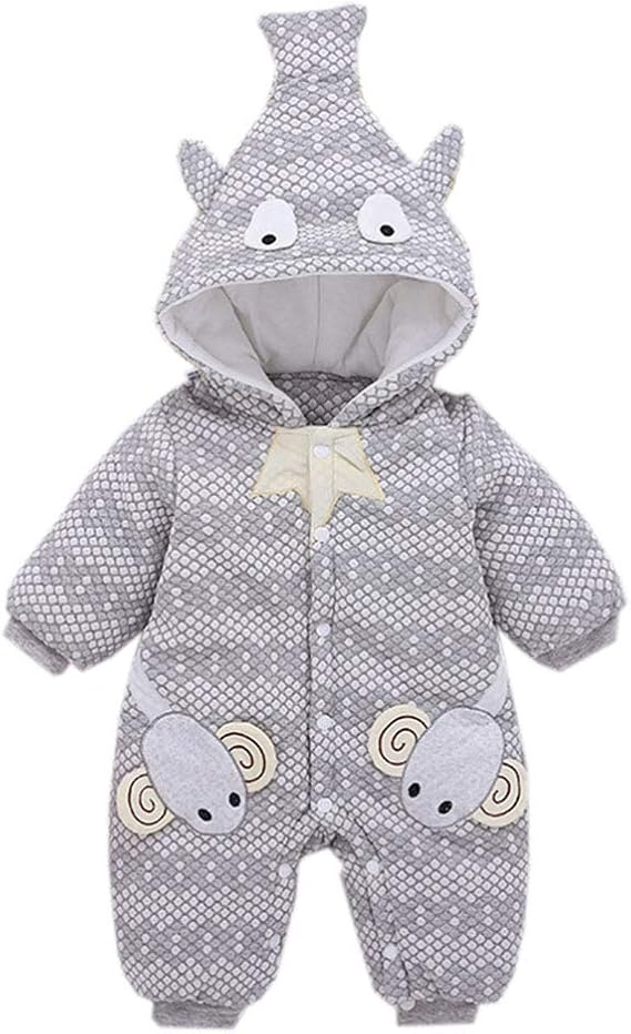 Mornyray Unisex Baby Ugly Funny Jumpsuit Animal Costume Hood Romper