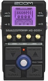 Zoom MS-80IR+ MultiStomp Guitar Effects Pedal Amp Modelling