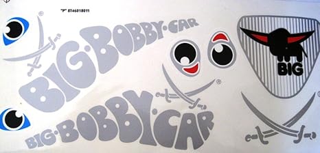BIG Bobby Car Stickers Aufkleber Sansibar