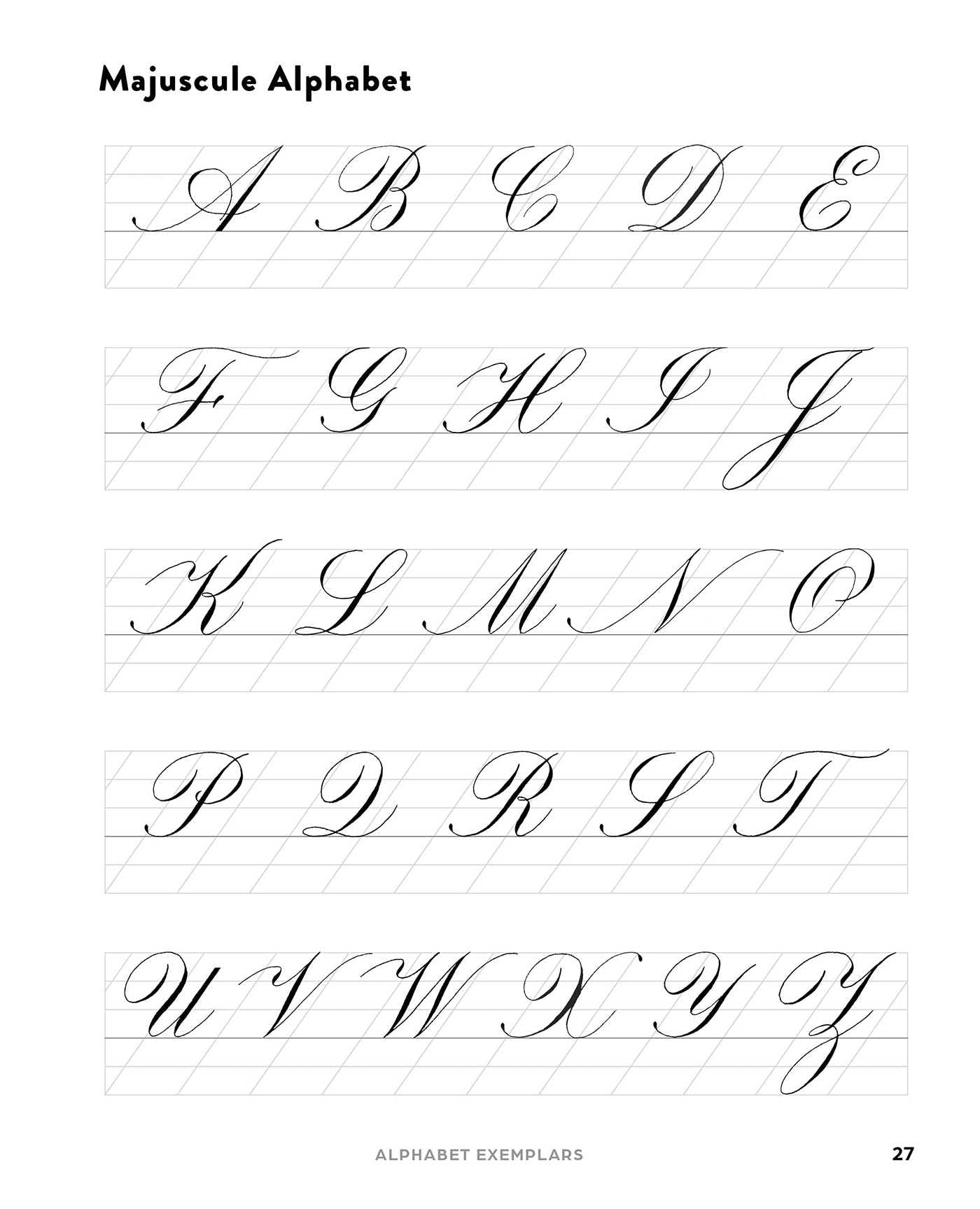 Copperplate Calligraphy Practice Book (Hand-Lettering & Calligraphy Practice)