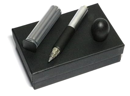 3er Geschenkset Fallminenbleistift Grip in schwarz