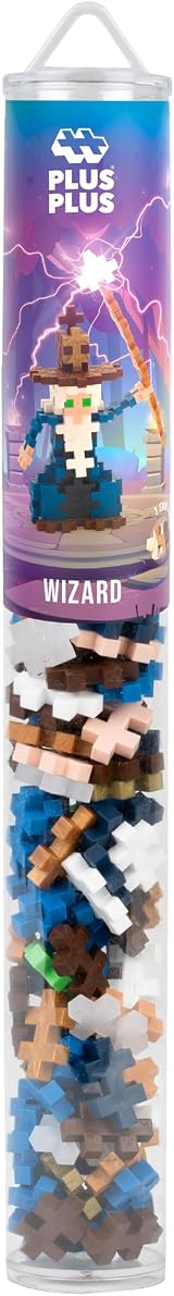 PLUS PLUS Building Blocks Toy Wizard 100 Pieces STEM Creative Learning view 3
