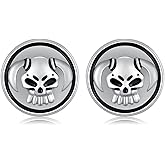 Anime Stud Earrings 925 Sterling Silver Cosplay Jewelry Accessory for Women Man