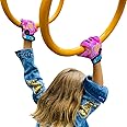 Monkey Bar Gloves with Grip Control (Children 7 and 8 Years Old) Climbing Fingerless Pink Gloves