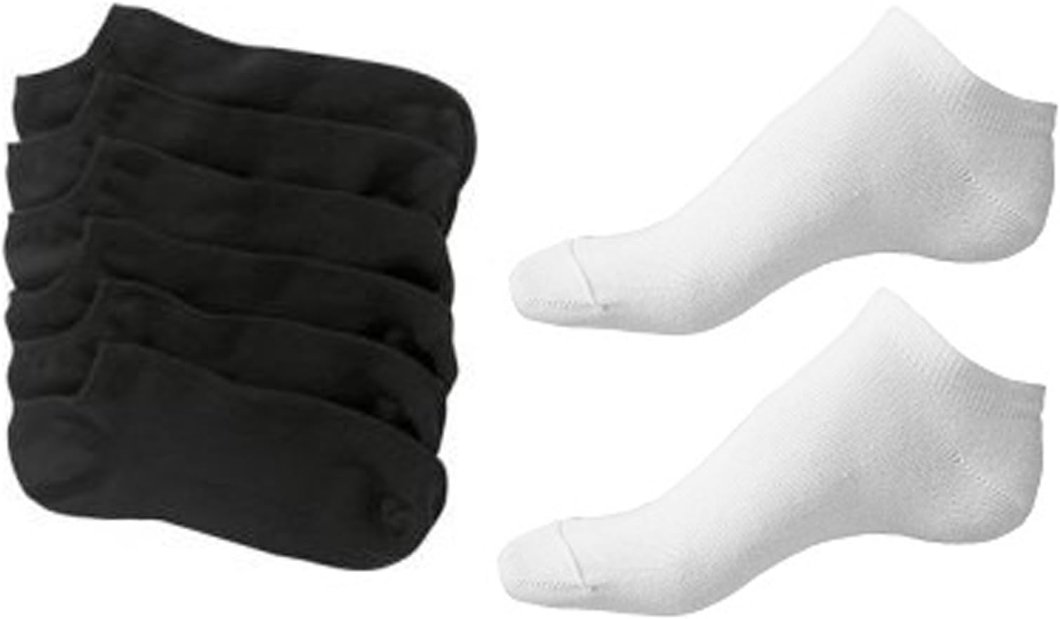 6 x BRITWEAR® Trainer Liner/Ankle Socks