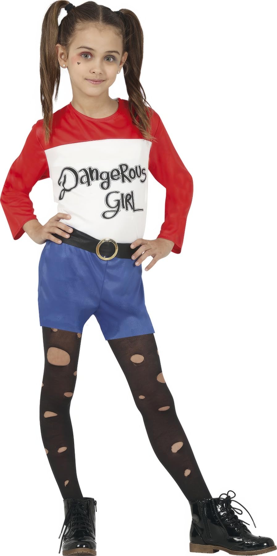 FIESTAS GUIRCA Crazy Dangerous Halloween Child Fancy Dress Costume Age 7-9 Years