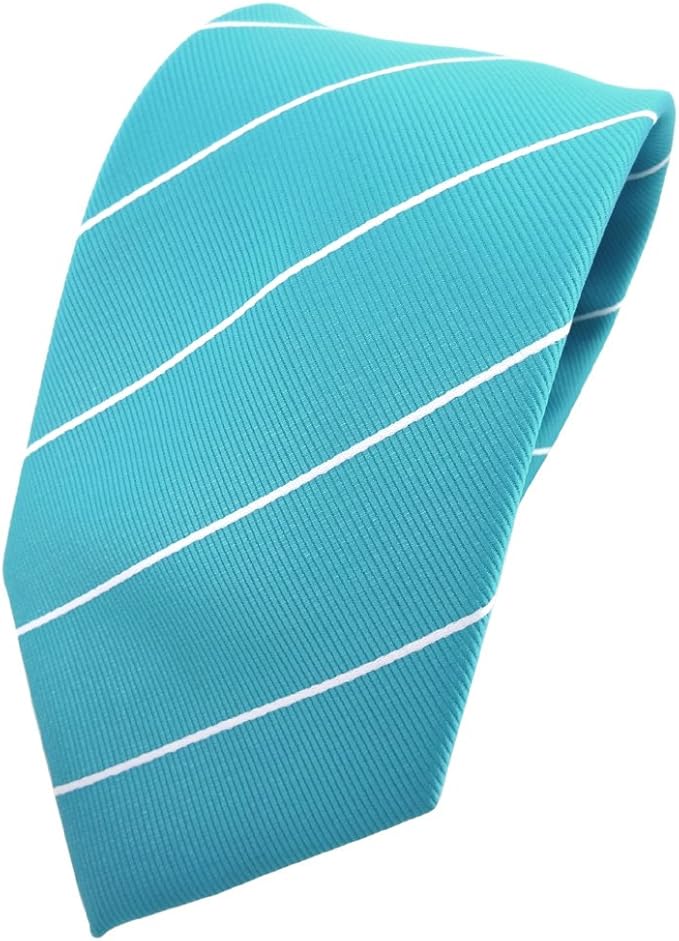 corbata color verde turquesa