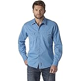 Wrangler Mens Retro Two Pocket Long Sleeve Snap Shirt Discontinued