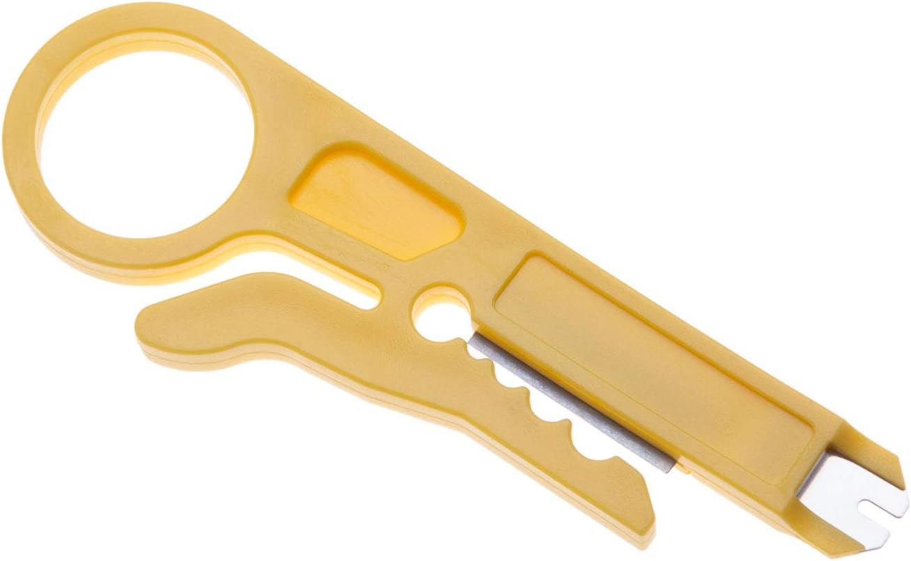 Wire Stripper, Cable Cutter Wire Piller Terminal Installer for Internet TV
