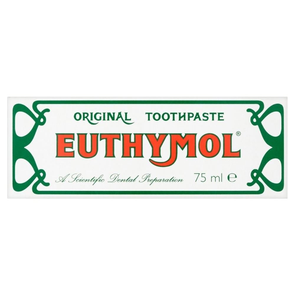 Euthymol Original Toothpaste Tube (75ml) Pack of 2 by Euthymol
