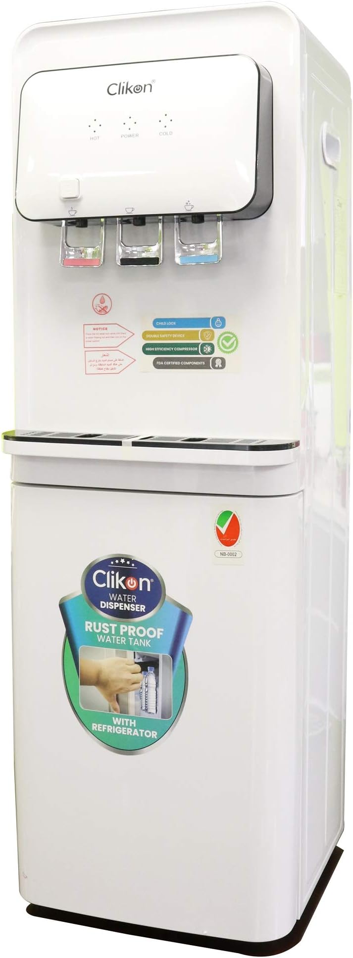 child proof water dispenser refrigerator