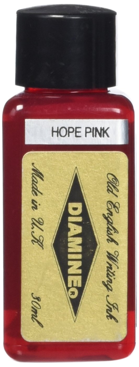 Diamine 30ml Hope Pink fountain pen ink bottle
