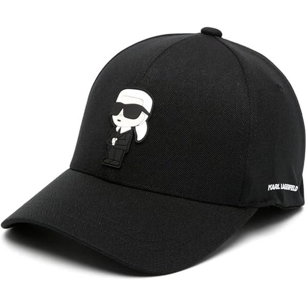KARL LAGERFELD Women's Tape Brim Karl Character Head Logo