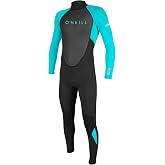 O'Neill Youth Reactor-2 3/2mm Back Zip Full Wetsuit | Lightweight Warmth and Flexibility for All Water Activities