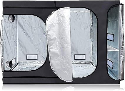 Amazon Com Hydro Plus 108 X48 X80 Grow Tent Kit 2 In 1 Indoor Plants Growing Dark Room Non Toxic Hut 108 X48 X80 Tent Garden Outdoor