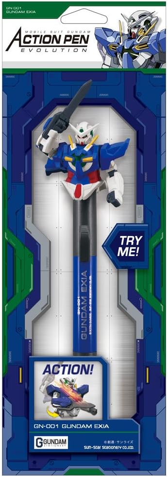 GN-001 Gundam Exia Action Pen Evolution By Sun-Star Stationery
