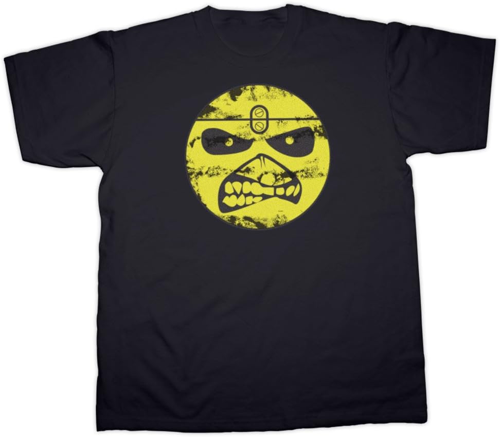 Eddie Face T-Shirt (Small - 4XL) 100% Cotton