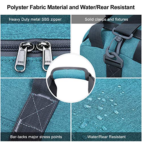 Travel Duffel Bag, 55L Foldable Duffle Bag with Shoes Compartment