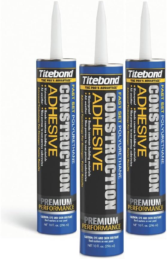 Titebond 4221 10.5 Oz Premium Polyurethane Construction Adhesive