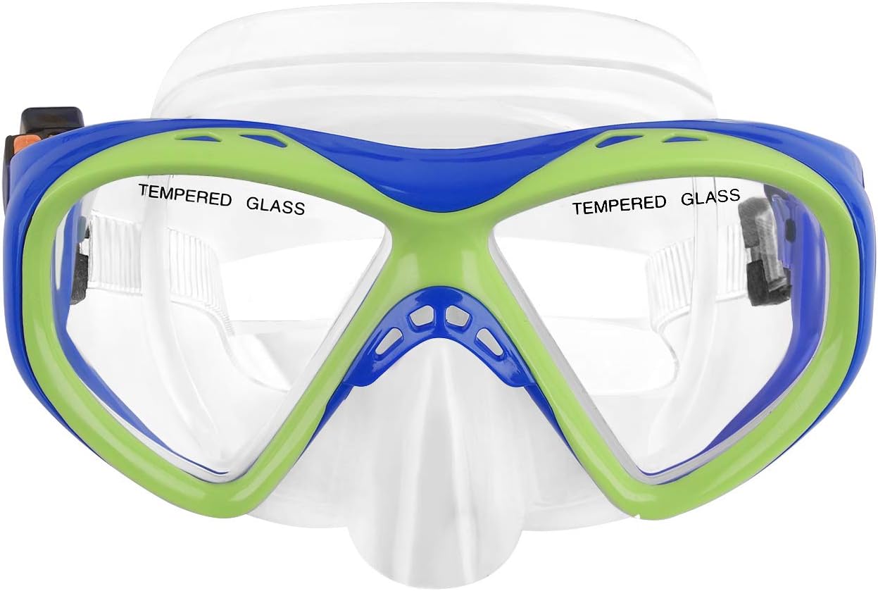 Rockible Schwimmbrille Unisex - Antibeschlag Breitglas Brille Für Wettkampf & Training