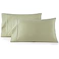 HC Collection King Pillow Cases Set of 2- Microfiber, Extra Soft Pillowcases - Easy Care & Machine Washable - Sage