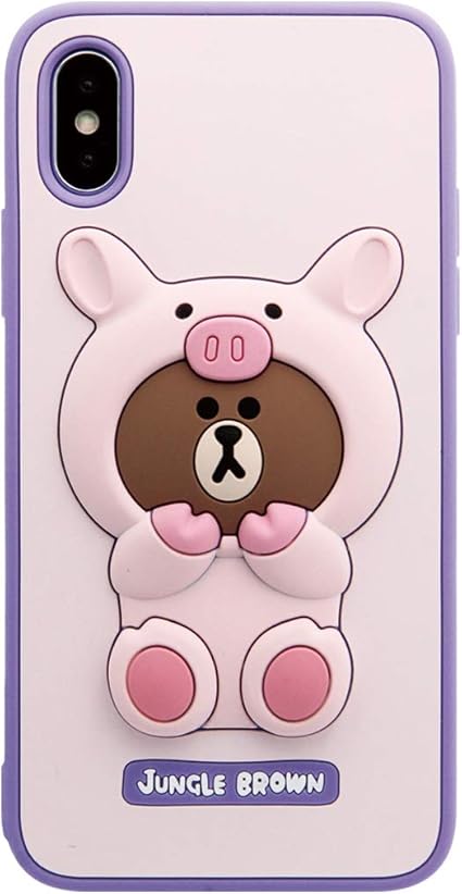 Amazon Line Friends Iphone Xs Iphone X ケース Silicon Case ピギーブラウン ラインフレンズ シリコンケース アイフォン カバー 5 8インチ 公式ライセンス商品 日本正規代理店品 Kcl Cpb003 ギーブラウン ラインフレンズ Line Friends 家電 カメラ