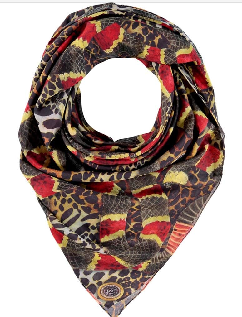 Friendly Hunting Scarf Snake Print Amazon.co.uk Clothing