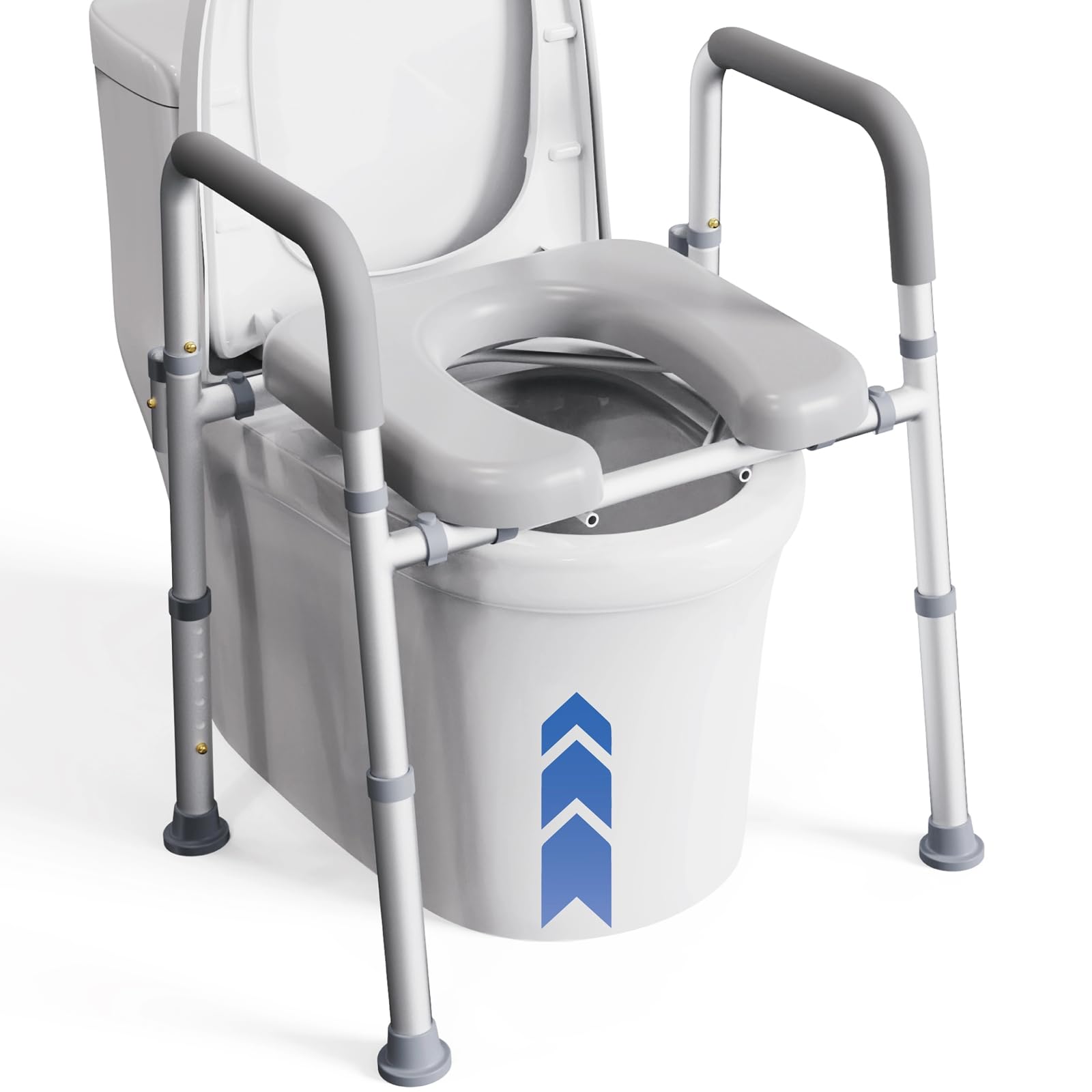 In Bath Riser Chair Mua Raised Toilet Seat with Handles for Elderly Toilet Seat Risers for ...