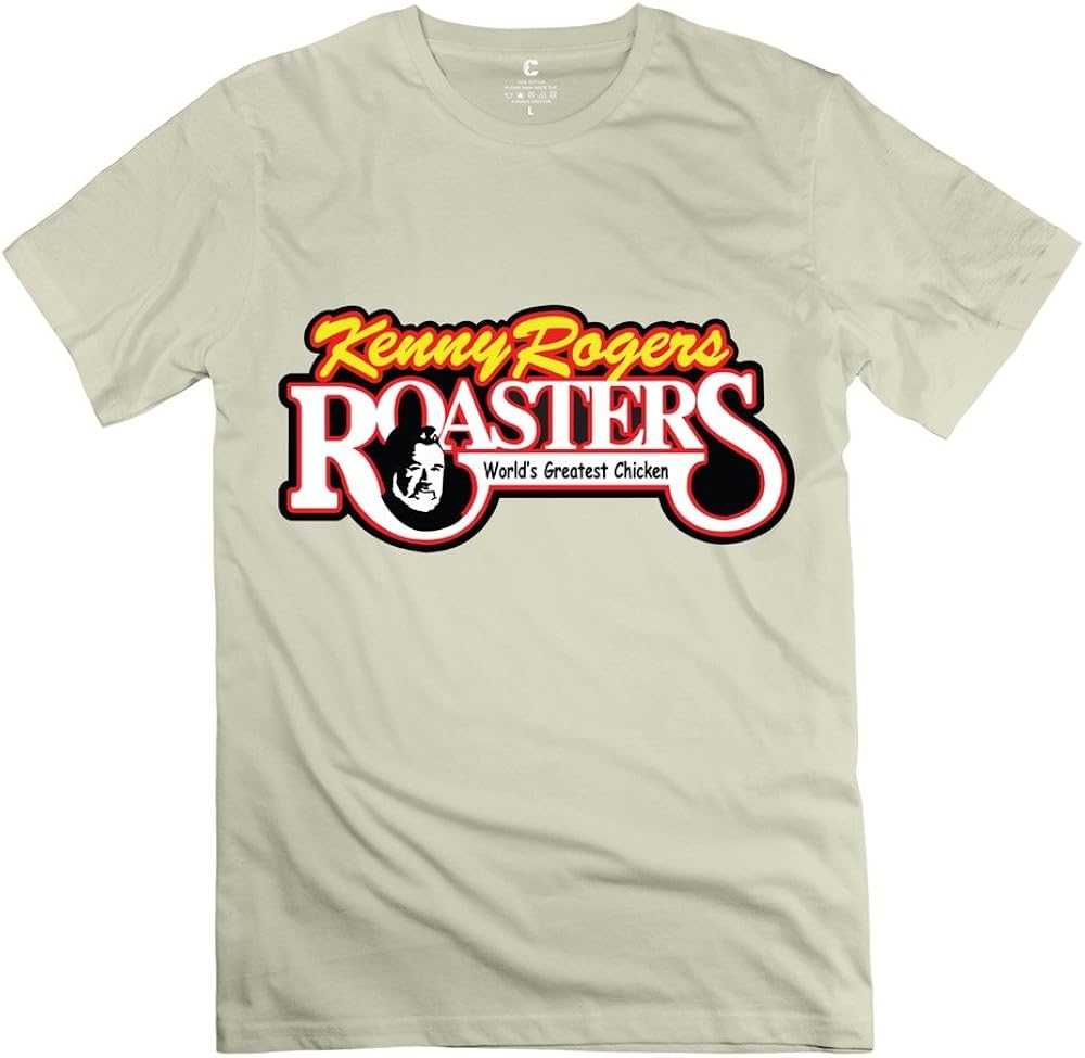 Amazon.com: KEIKO Men's Kenny Rogers T-shirts XXL Natural: Clothing