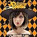 rabbitgoo Halloween Short Bob Hair Wigs