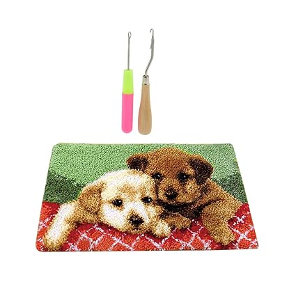 Perfk Knupfteppich Hund Diy Handwerk Knupfpackung Zum Selber