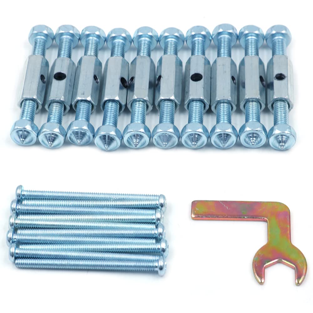 CENPEK 10Pcs Junction Box Repair Struts 86 Type Switch Socket Bottom Box Cassette Repairer Pole 52-65mm Adjustment Range